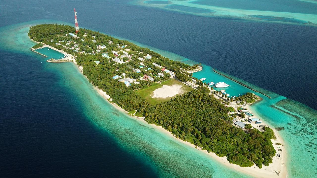 Island Pavilion Hangnaameedhoo Exteriör bild